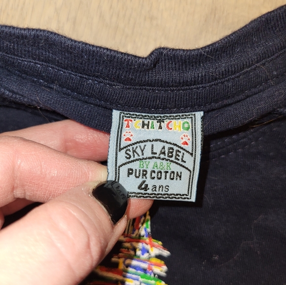 Paris Tour Eiffel T-shirt size 4 - Picture 2 of 3